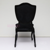 black banquet dining chair