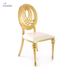 2023 luxury morden gold stainless steel chair