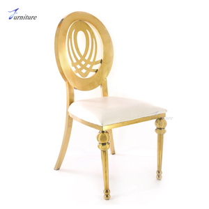 2023 luxury morden gold stainless steel chair