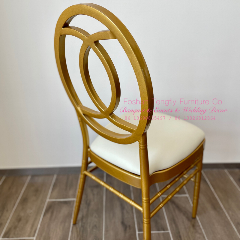 wedding chair gold