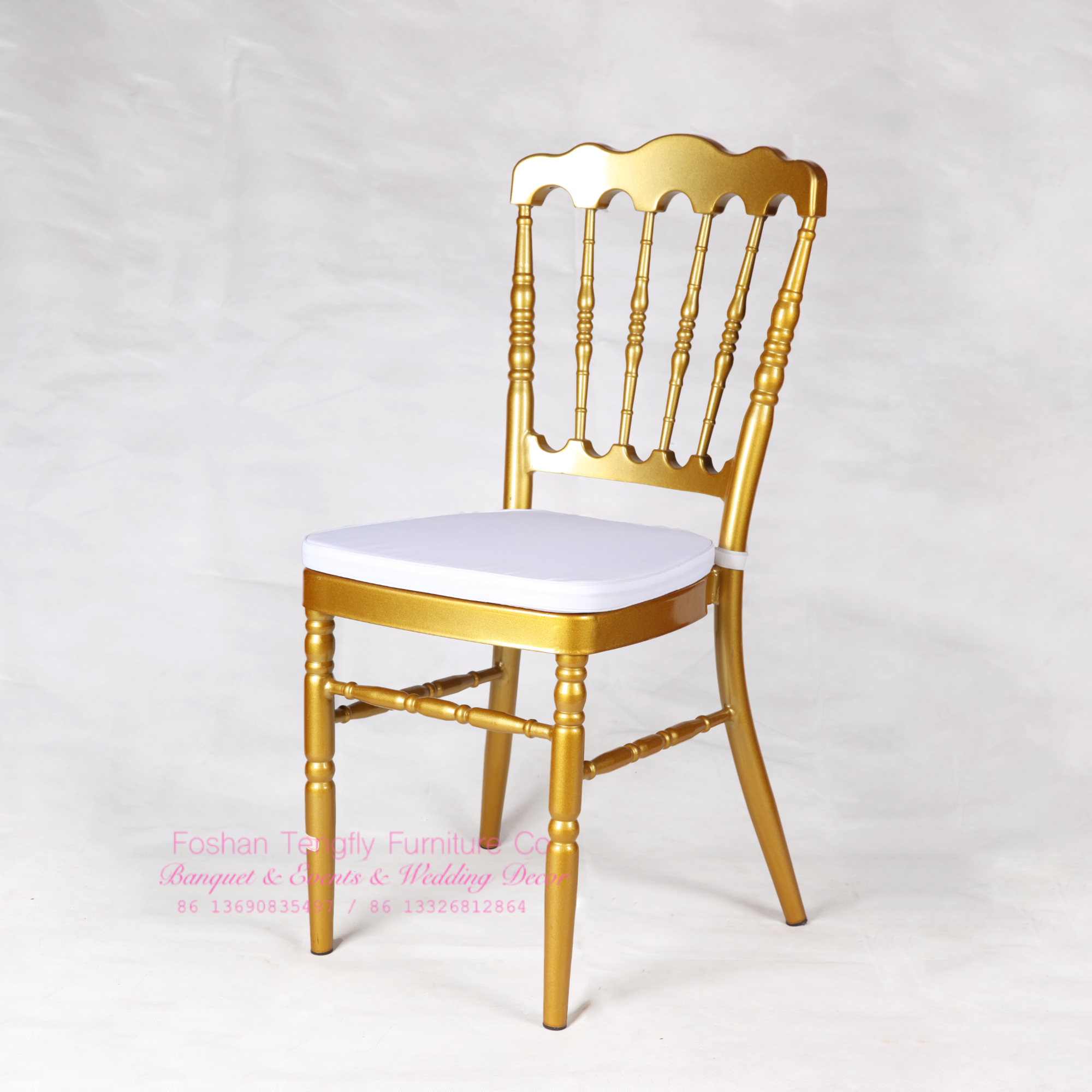 2023 wholesale french Napoleon wedding chair for events