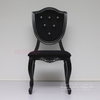 black banquet dining chair