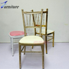 2023 high quality tiffany dining chairs gold metal legs