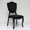 black banquet dining chair