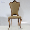 Wholesale good quality hotel outdoor golden wedding party chairs and tables for events