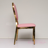 wholesale pink and gold velvet dining chairs