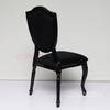 black banquet dining chair