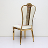 2024 new design popular Gold Chaises de mariage banquet chair from china 