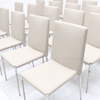 Factory Luxury Customized New Design Stainless Steel Hotel Wedding Restaurant Dining Chairs