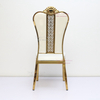 2024 new design popular Gold Chaises de mariage banquet chair from china 