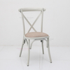 Wholesale Factory Customized Metal Hotel Wedding Furniture Banquet Wedding Cross Back Chairs