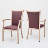 Wholesale Factory Comfortable Metal Commercial Hotel Restaurant and Wedding Event Set Banquet Chair with Arm