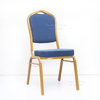 blue cheap metal banquet Chairs