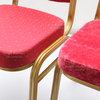 high quality red hotel used banquet chairs for events