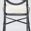 Wholesale Cheap Price Stacking Bright Black Metal Commercial Furniture Wedding Banquet Event Chiavari Chair