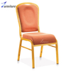 Ergonomic Comfortable Back Banquet Chair with Iron Legs