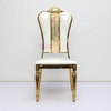 2024 new design popular Gold Chaises de mariage banquet chair from china 