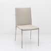 Factory Luxury Customized New Design Stainless Steel Hotel Wedding Restaurant Dining Chairs