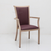 Wholesale Factory Comfortable Metal Commercial Hotel Restaurant and Wedding Event Set Banquet Chair with Arm