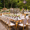 2024 Factory Customized personalized outdoor garden banquet gold party chairs for events