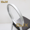 Wholesale Modern Hotel Furniture Stacking Plastic O Back Party Dining Chair Silver Metal Luxury Banquet Chairs for Wedding Event