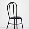 Wholesale good quality Folding black luxury wedding cross-back chairs for restaurant for events