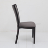 2025 Wholesale Customized Hotel Hall Modern Luxury Grey Metal Velvet Dining Banquet Chair