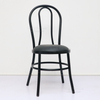 Wholesale good quality Folding black luxury wedding cross-back chairs for restaurant for events