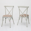 Wholesale Factory Customized Metal Hotel Wedding Furniture Banquet Wedding Cross Back Chairs