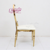 Wholesale Customize Comfortable Wedding Hall Furniture Wedding Bride and Groom Luxury Gold Metal Party Vip Chairs for Events
