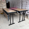 2026 Latest Modern Commercial Office Furniture Foldable Rectangular IBM Table with Double Table Top for Conference Banquet Event