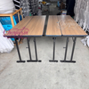 2026 Latest Modern Commercial Office Furniture Foldable Rectangular IBM Table with Double Table Top for Conference Banquet Event