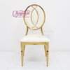 Wholesale Customize Comfortable Wedding Hall Furniture Wedding Bride and Groom Luxury Gold Metal Party Vip Chairs for Events