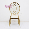 Wholesale Customize Comfortable Wedding Hall Furniture Wedding Bride and Groom Luxury Gold Metal Party Vip Chairs for Events